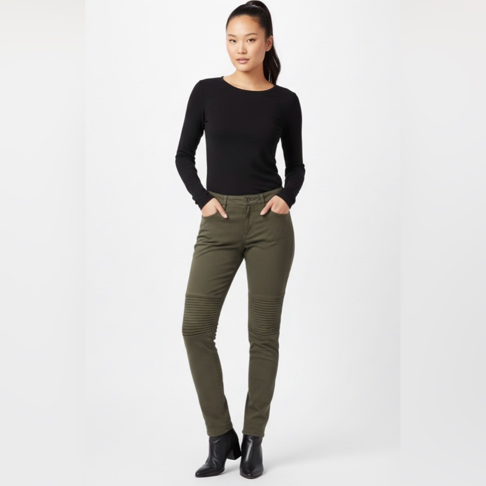 ZARA jeans basic Z1976 Denim Olive green EU 40US 8